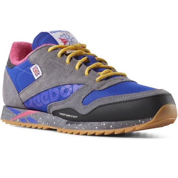 Reebok Other - CLASSIC LEATHER RIPPLE ALTERED SHOES GRADE SCHOOL